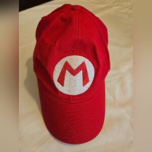 Super Mario Bros Red Dad Hat Baseball Cap Nintendo Adjustable Strapback